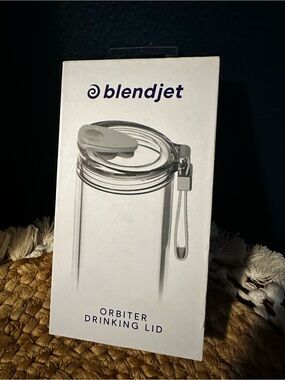 BlendJet Orbiter Drinking Lid - Clear/Gray
